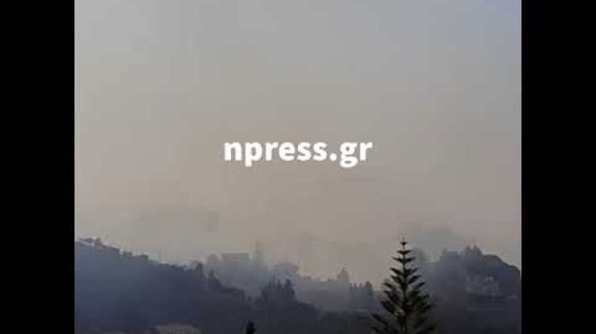 Φωτιά στο Αργάσι στην Ζάκυνθο