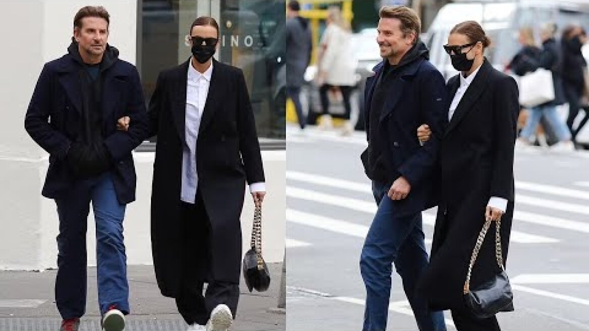 TOGETHER AGAIN? Bradley Cooper and Irina Shayk walked arm in arm