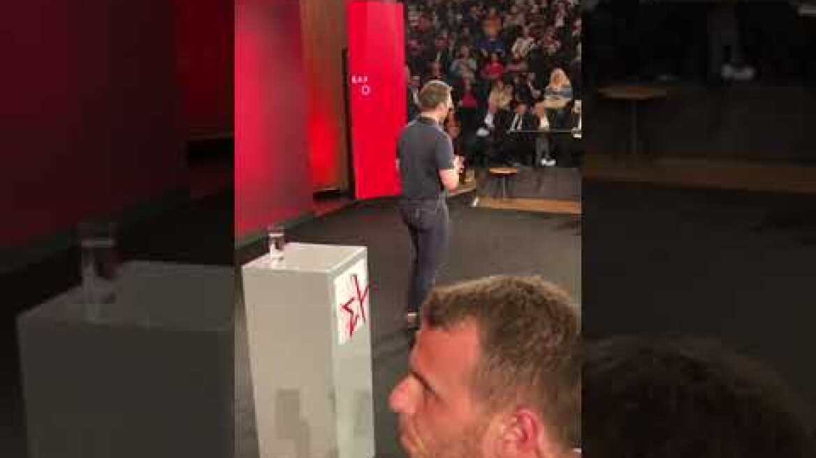 Ομιλία του Στέφανου Κασσελάκη