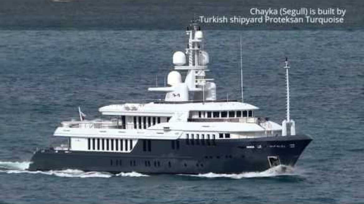 Russian Federation Presidential Yacht Chayka (Seagull)