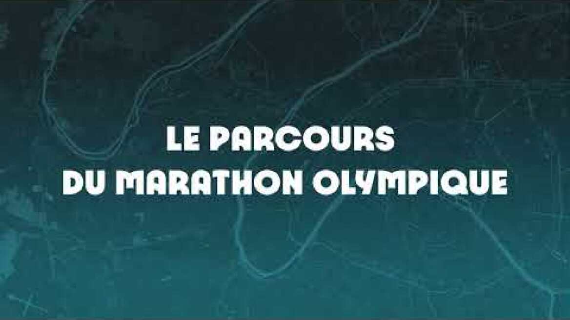 Parcours du Marathon Olympique de #Paris2024