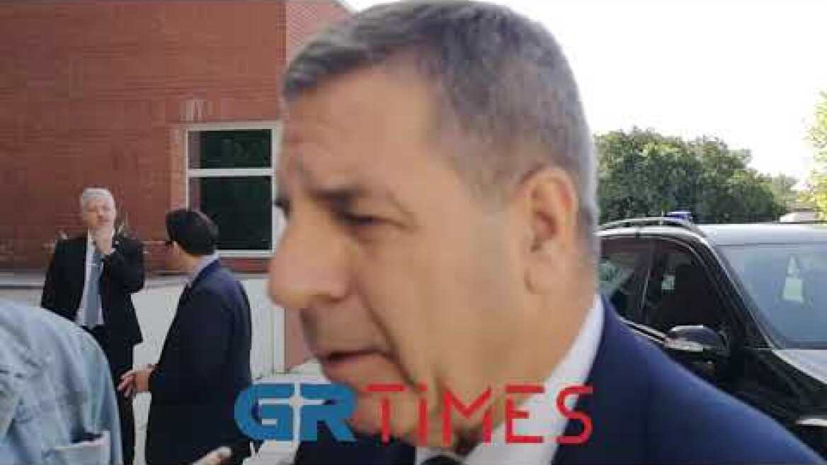 Δηλώσεις του υπουργού Προστασίας του Πολίτη Χαράλαμπου Λαλούση