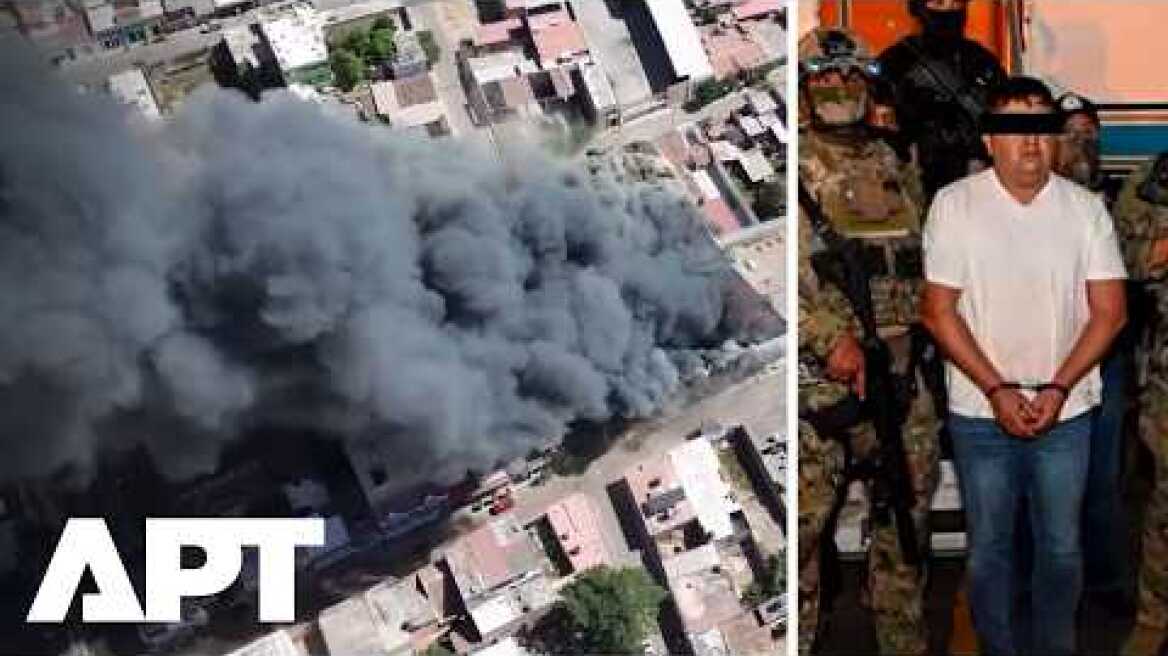 Massive Fires And Roadblocks Reported After El Jardinero Arrest In Mexico | APT