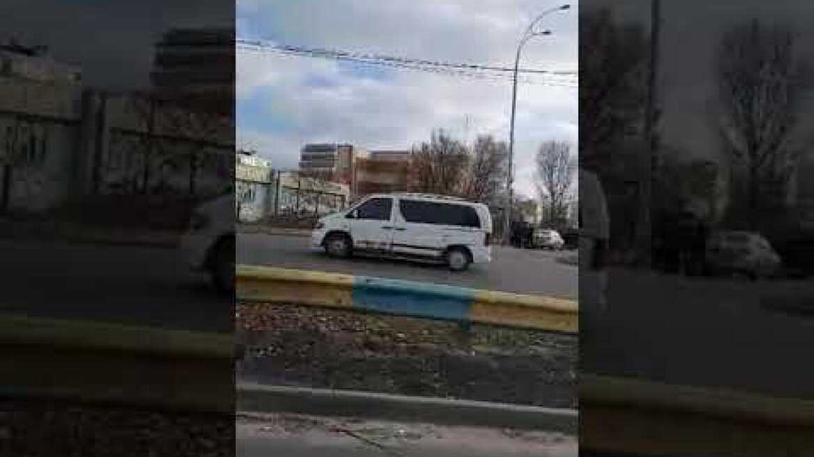 'Ελληνας βιντεοσκοπεί δραματικές εικόνες στο Κίεβο 4