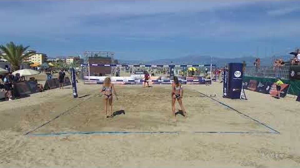 LIVE | CEV U18 Beach Volleyball European Championship 2025 | Semifinals W