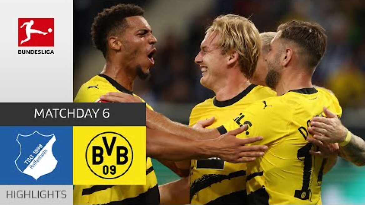 BVB Still Unbeaten And Extend Their Series! | Hoffenheim - Dortmund | MD 6 – Bundesliga 2023/24
