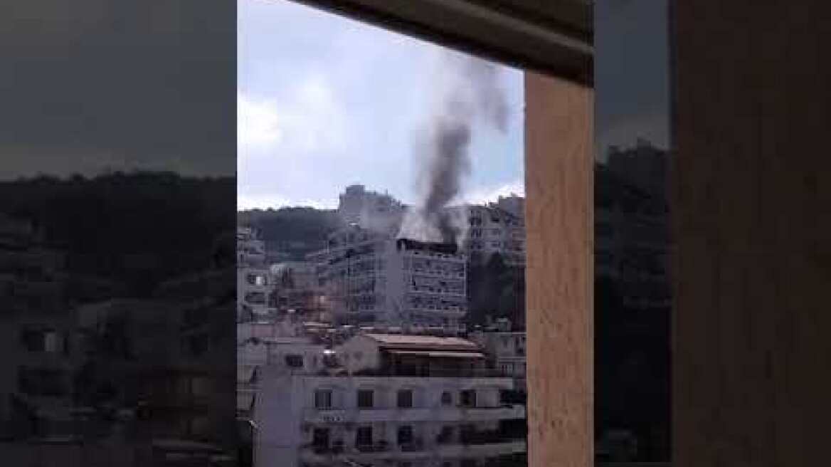 Φωτιά σε διαμέρισμα στον Βύρωνα Αττικής