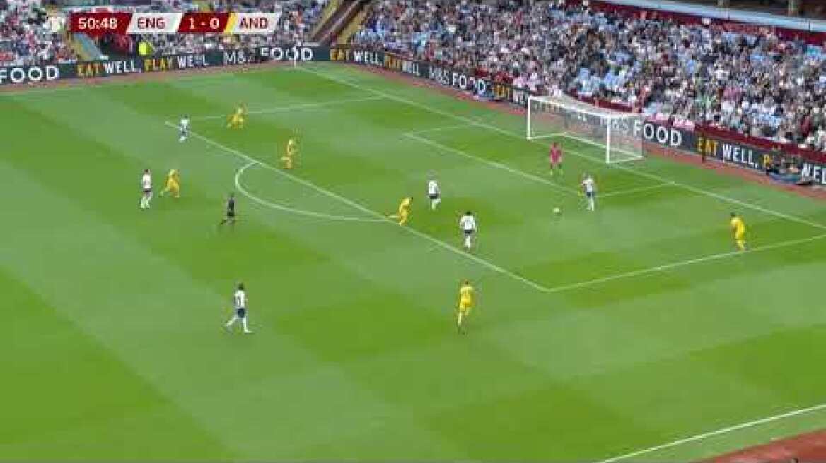 Aγγλία - Ανδόρα: 2-0 (MD 5, 6/9/25)