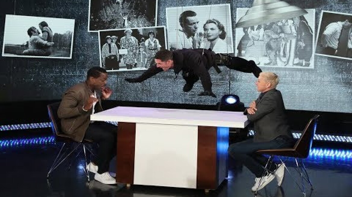 Sterling K. Brown Gets a Scare Out of Thin Air