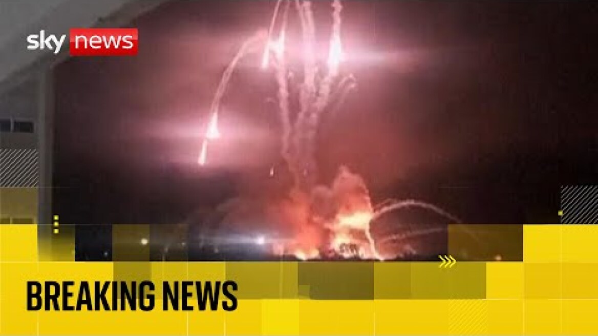 Venezuelan president Maduro captured after US strikes on country | Sky News Breaking coverage