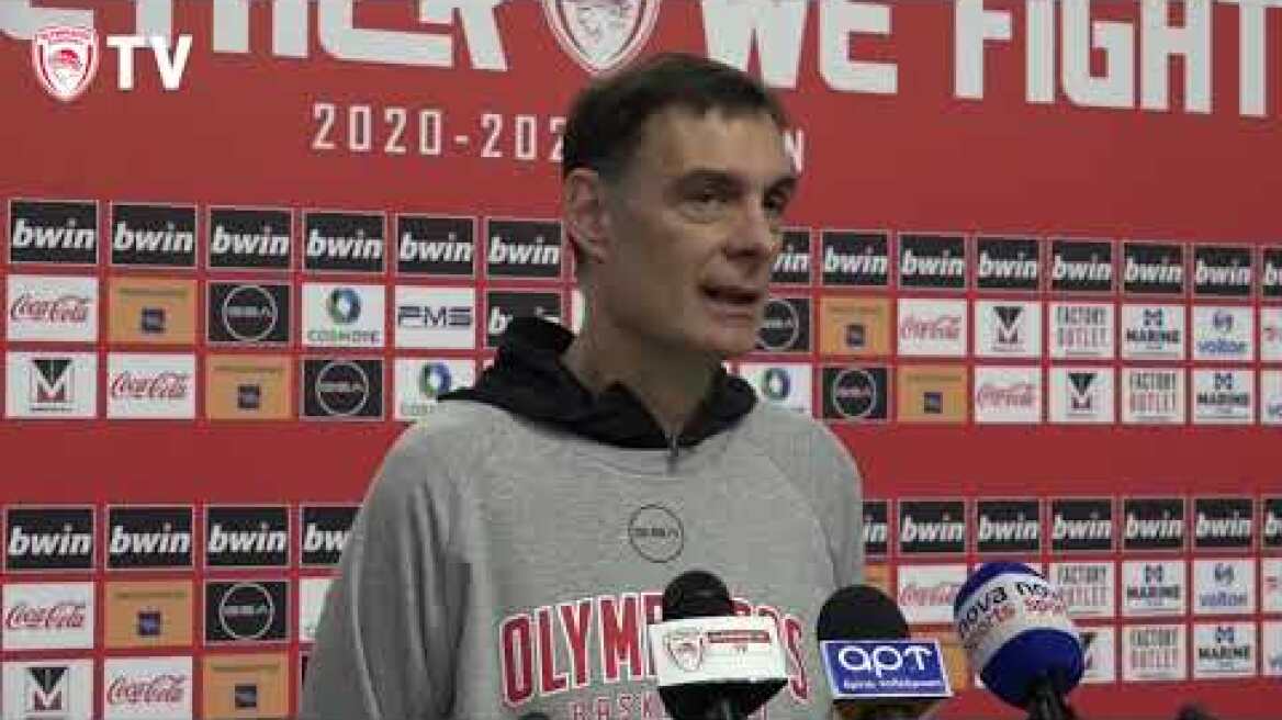 Δηλώσεις Μπαρτζώκα - Βεζένκοφ για τον αγώνα με την ΤΣΣΚΑ