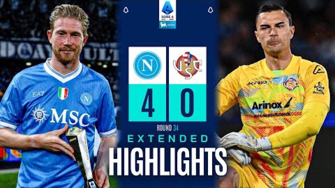NAPOLI-CREMONESE 4-0 | EXTENDED HIGHLIGHTS | SERIE A 2025/26