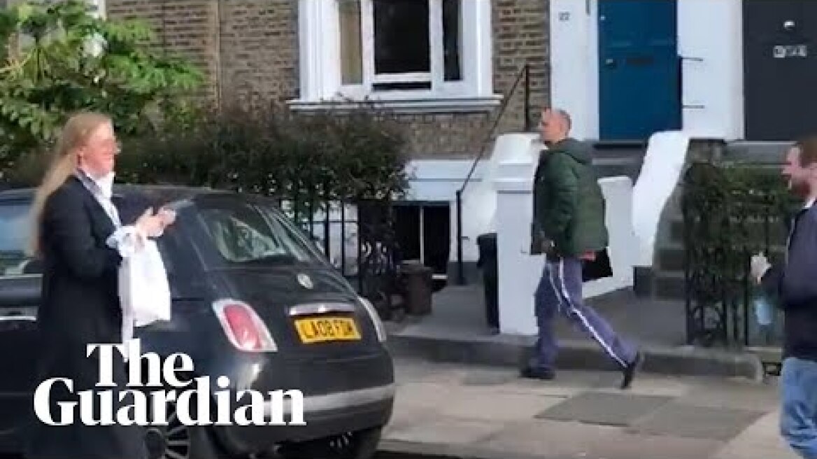 'Hypocrite': Dominic Cummings heckled over lockdown journey as he returns to London home