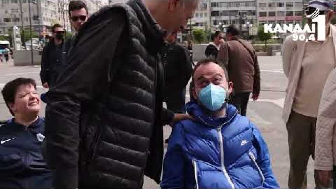 Μαθητικό τουρνουά Μπότσια με τον Παραολυμπιονίκη Γρηγόρη Πολυχρονίδη