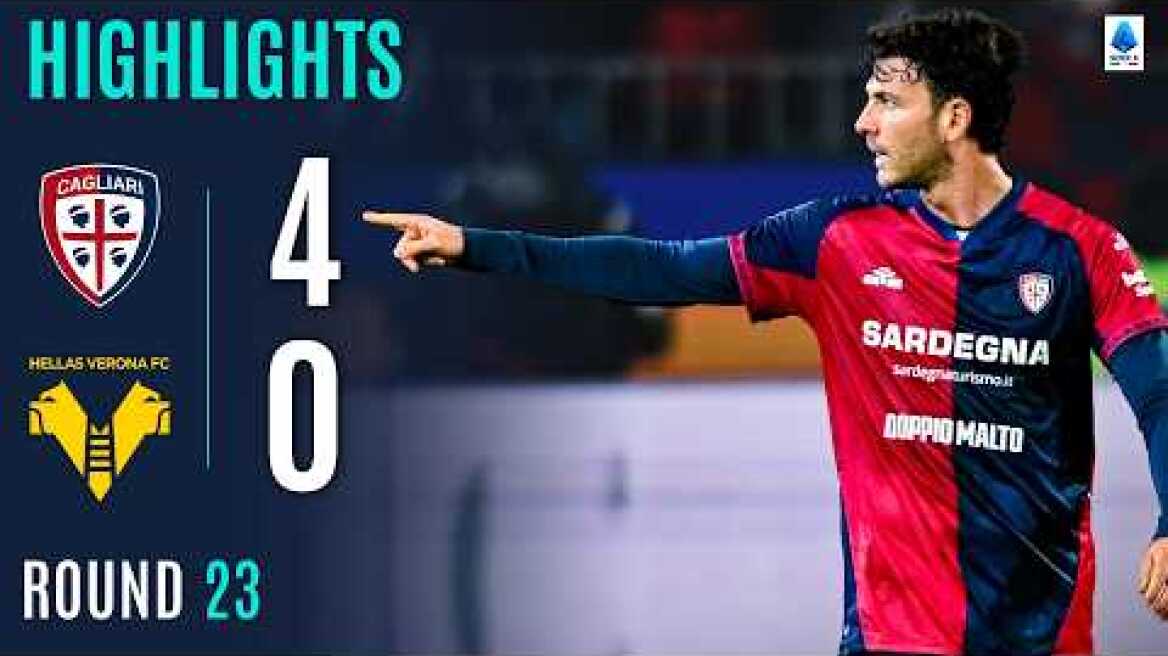 CAGLIARI-VERONA 4-0 | HIGHLIGHTS | Cagliari Sweep Verona With Four | SERIE A 2025/26