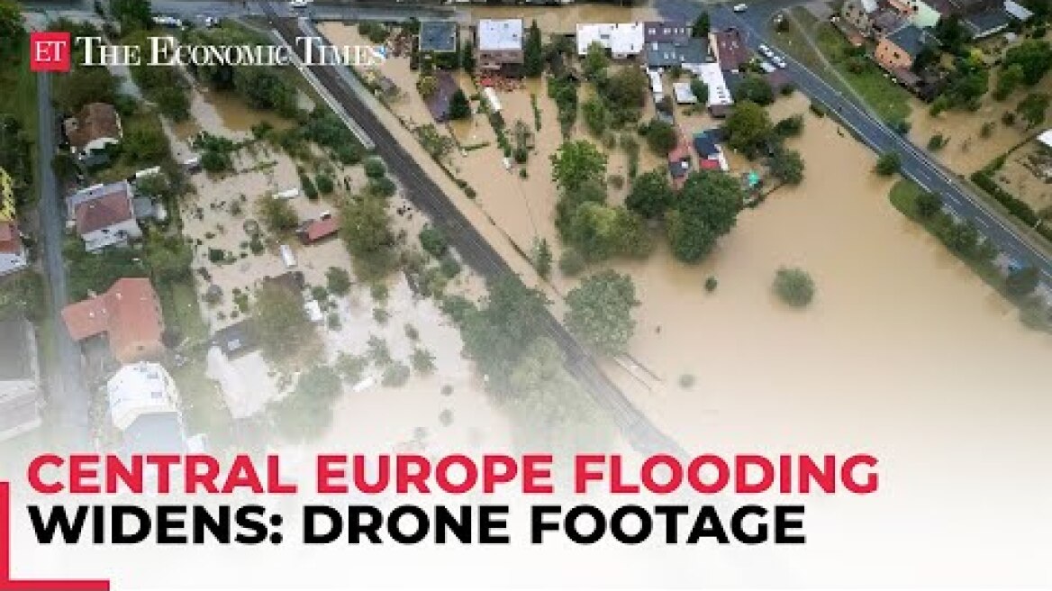 Drone footage show major flooding as storm Boris lashes central Europe; toll rises to 14