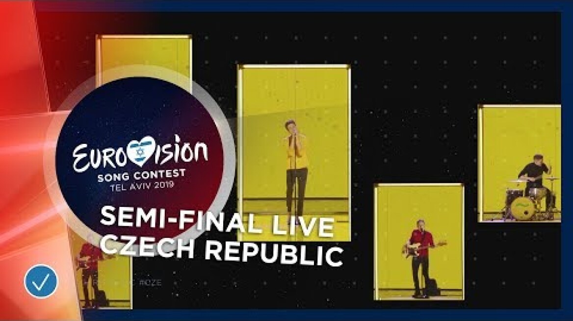 Czech Republic - LIVE - Lake Malawi - Friend Of A Friend - First Semi-Final - Eurovision 2019