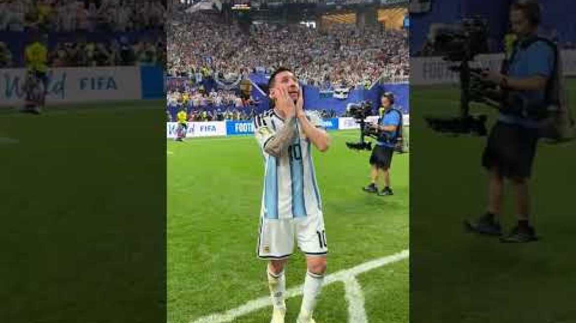 Messi Crying After Insane Comeback Vs Egypt! 😭⚽ #messi  #football  #worldcup #worldcup2026