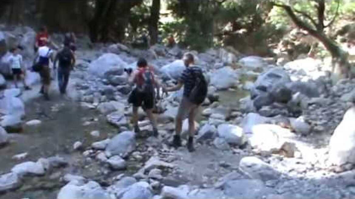 Όλη η διαδρομή μέσα στο Φαράγγι της Σαμαριάς | ALL THE ROUTE IN SAMARIA GORGE