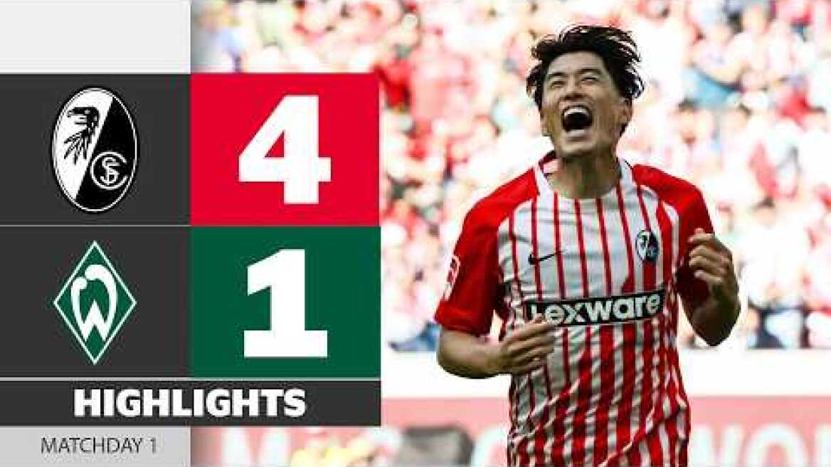 Suzuki Hat-Trick Decides Match | SC FREIBURG - WERDER BREMEN |Highlights Matchday 1 Bundesliga 26/27