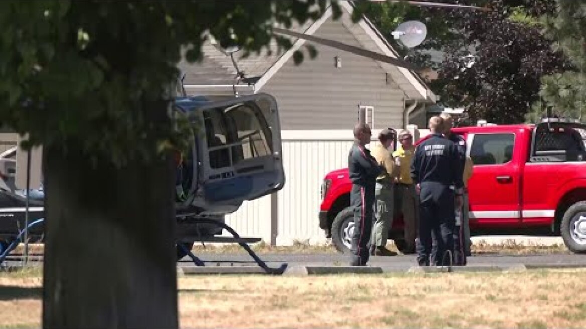 LIVE: Officials hold press conference on firefighters shot in Idaho | NBC News