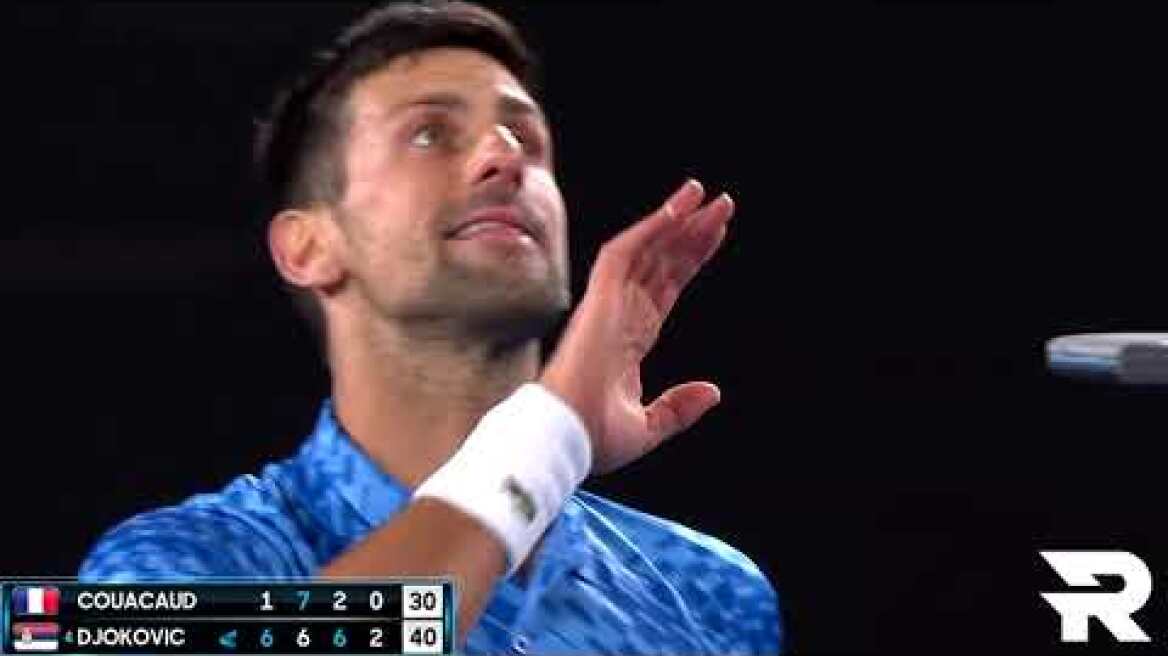 Novak Djokovic Angry at Tennis Fan: "He Is Drunk OUT OF HIS MIND!"