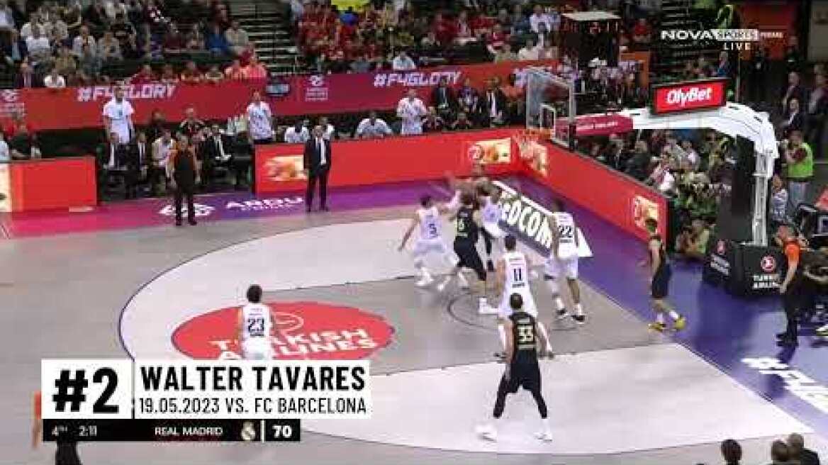 Final-4: Ο Λαρεντζάκης στην κορυφή των δύο ημιτελικών