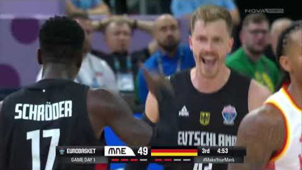 Μαυροβούνιο-Γερμανία: 76-106 (MD1, 27/08/2025)