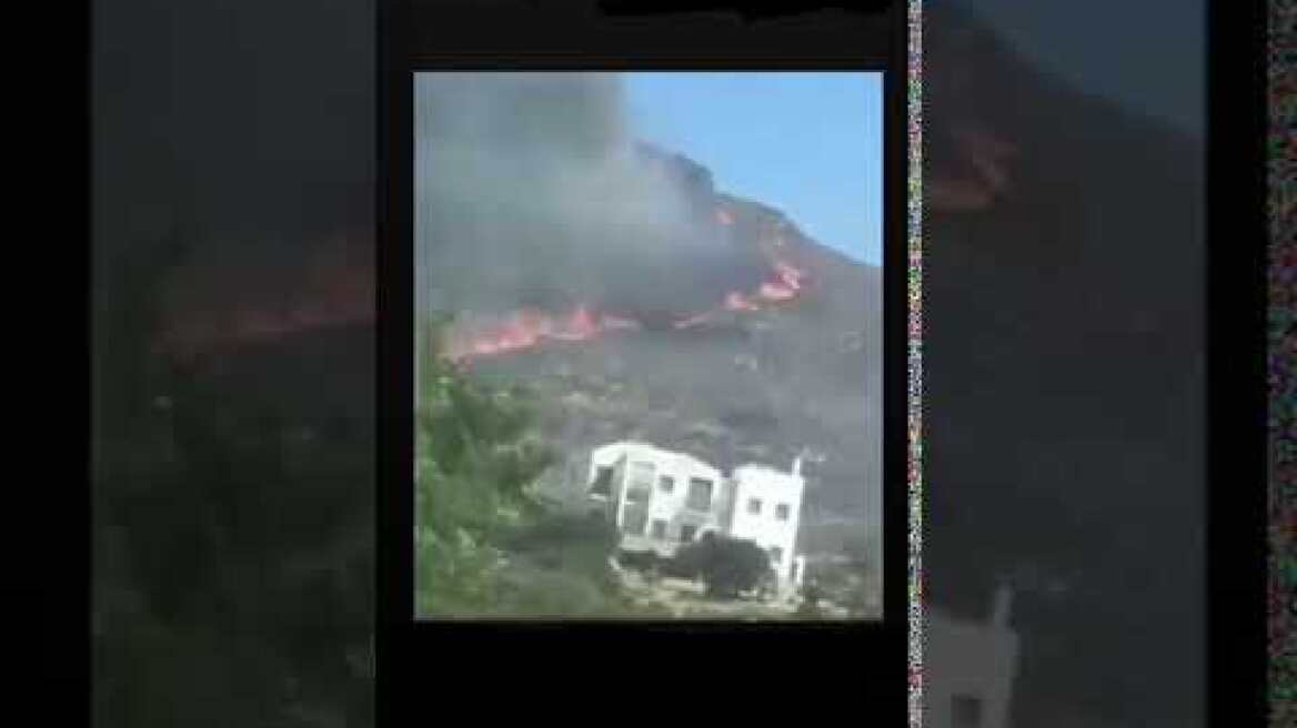 Ελαφόνησος φωτιά