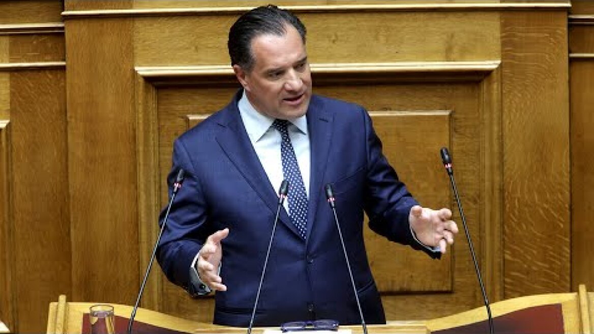 O Άδωνις Γεωργιάδης για το ν/σ "Ενίσχυση του Δημόσιου Πανεπιστημίου" 07.03.2024