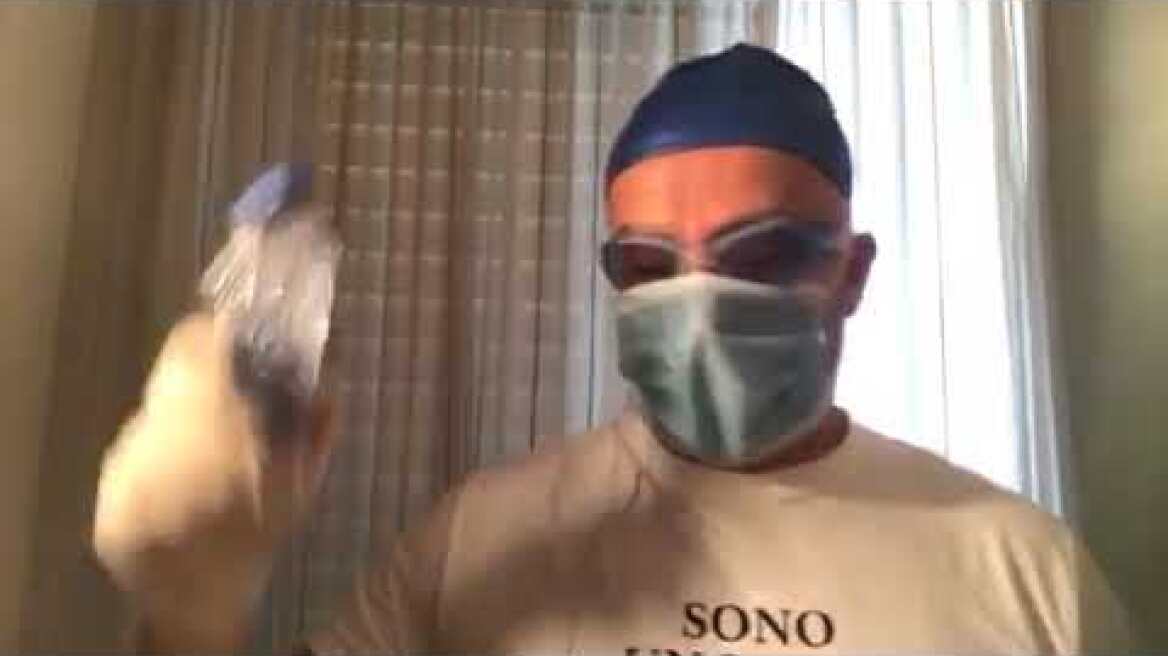 To βιντεο του Γιώργου Μητσικώστα για τον κορονοϊό