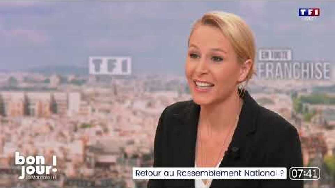 Marion Maréchal invitée de la matinale de TF1