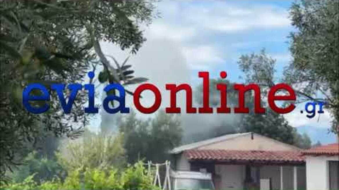 Χαλκ΄ίδα: Φωτιά ανάμεσα σε σπίτια