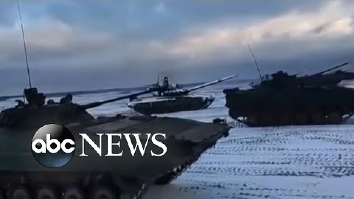 Russia, Belarus conduct military drills amid Ukraine tensions I ABCNL