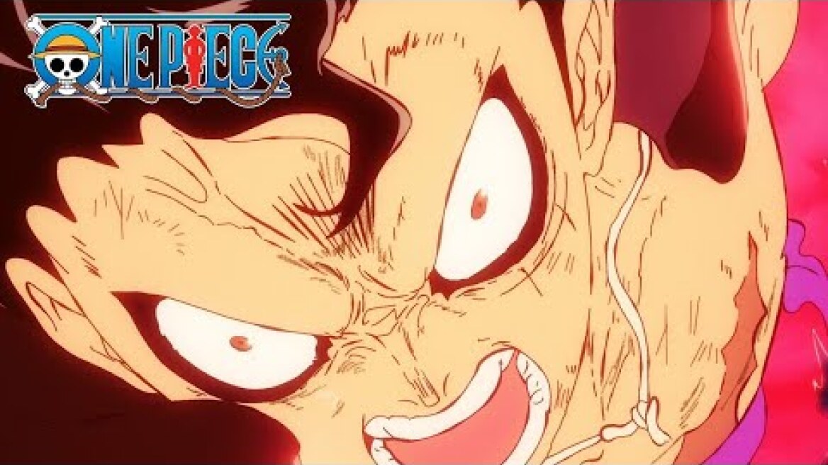 Luffy Uses Snake-Man on Kaido | One Piece