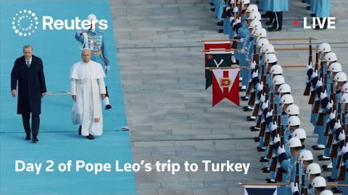 LIVE: Day 2 of Pope Leo’s trip to Turkey | REUTERS