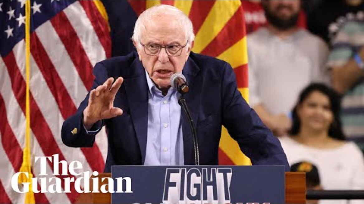 'We can defeat Trumpism': Sanders delivers scathing rebuke of Trump at Arizona rally