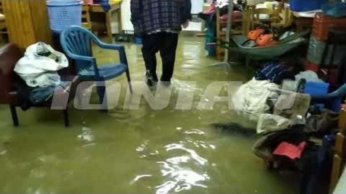 Αχαΐα | Καταστράφηκαν καταστήματα που πλημμύρισαν από την κακοκαιρία στον Δήμο Δυτικής Αχαΐας