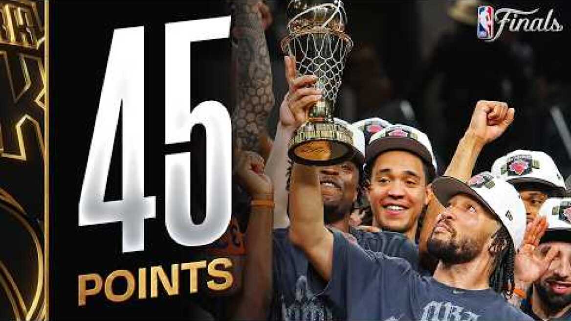 Jalen Brunson Ties Michael Jordan with LEGENDARY 45-PT Finals Performance 👑 | June 13, 2026