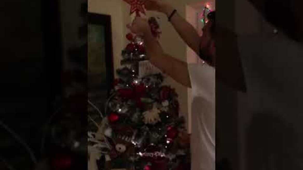 Το χριστουγεννιάτικο δέντρο της Δήμητρας Αλεξανδράκη