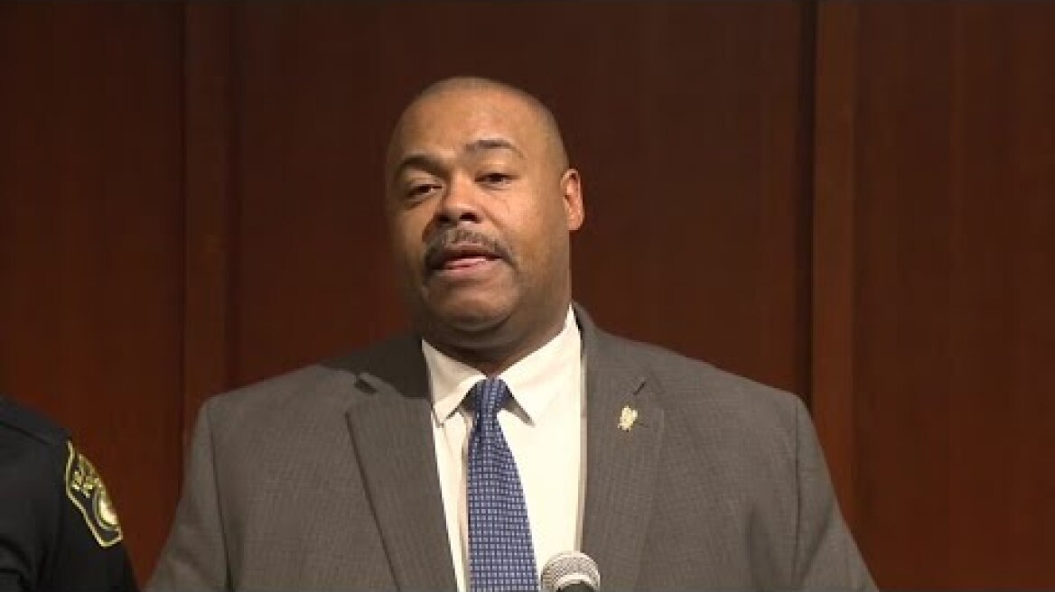 Boston police commissioner on death of woman, two children found near Boston parking garage