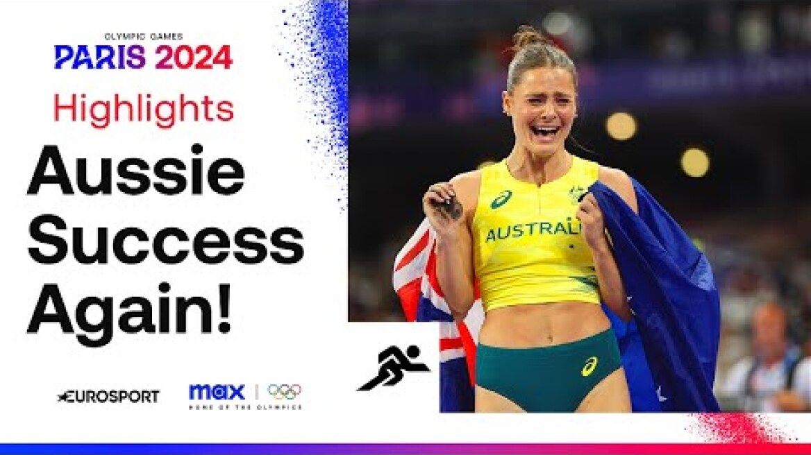 Australia's Nina Kennedy wins GOLD in the Women's Pole Vault 🇦🇺 | #Paris2024 #Olympics