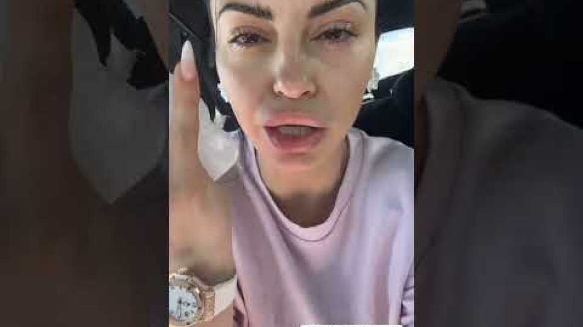 Ατύχημα για τη Δήμητρα Αλεξανδράκη