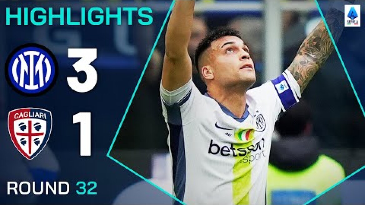 INTER-CAGLIARI 3-1 | HIGHLIGHTS | Inter Cruise Past Cagliari to Extend Lead | Serie A 2024/25