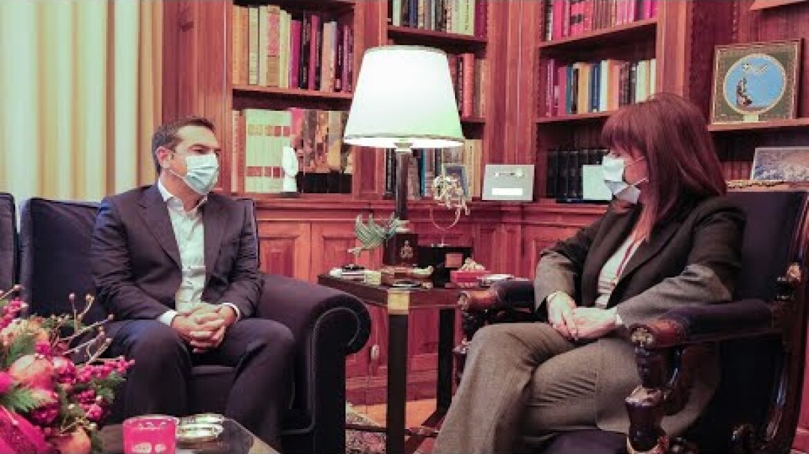 Δήλωση μετά τη συνάντηση με την ΠτΔ, Κατερίνα Σακελλαροπούλου