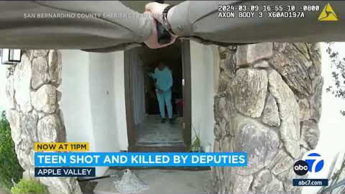 Deputies shoot, kill 15-year-old at Apple Valley home after alleged attack