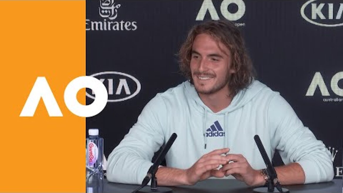 Stefanos Tsitsipas: "I wasn't ready to win Australian Open last year" | Australian Open 2020 R1