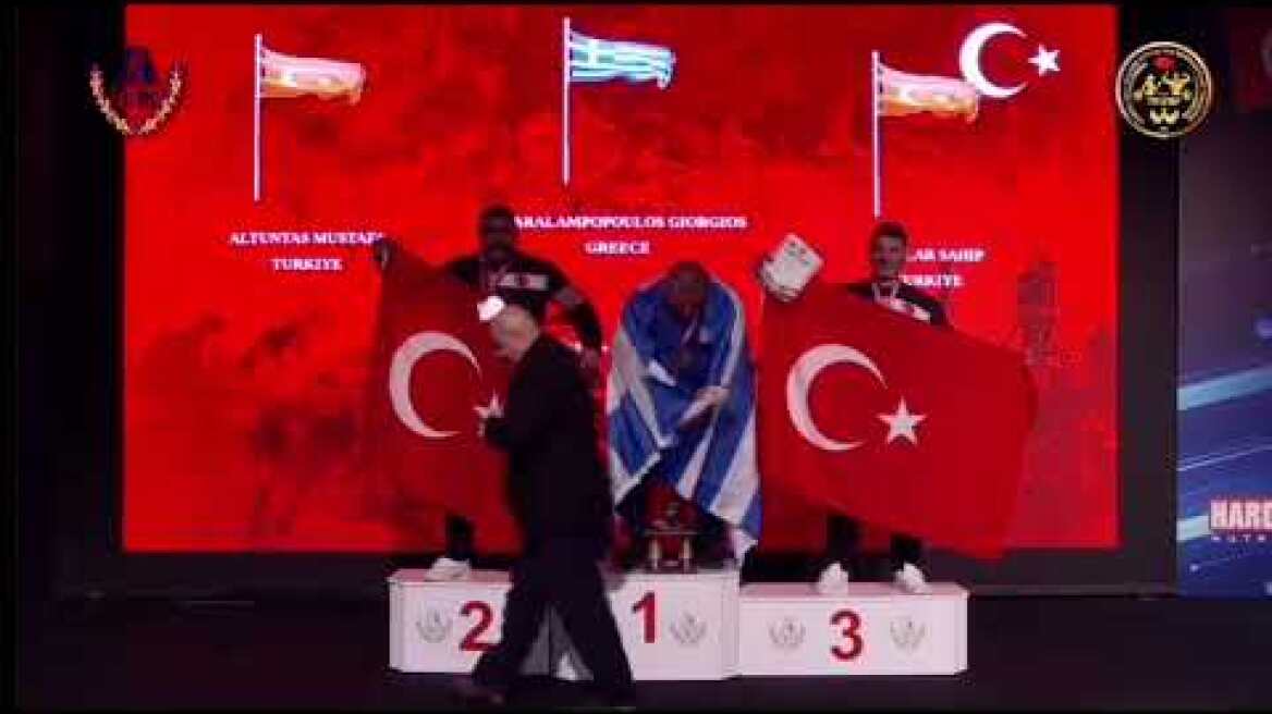 Τουρκική κατάντια στο Παγκόσμιο Πρωτάθλημα Χειροπάλης— «Έκοψαν» στη μέση τον Εθνικό Ύμνο της Ελλάδας