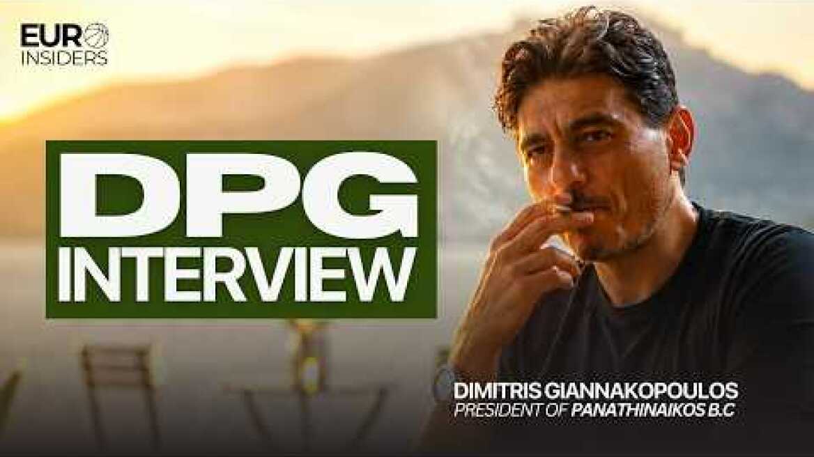 Dimitris Giannakopoulos (DPG): Future of Panathinaikos, EuroLeague & Rivalry | PART 1