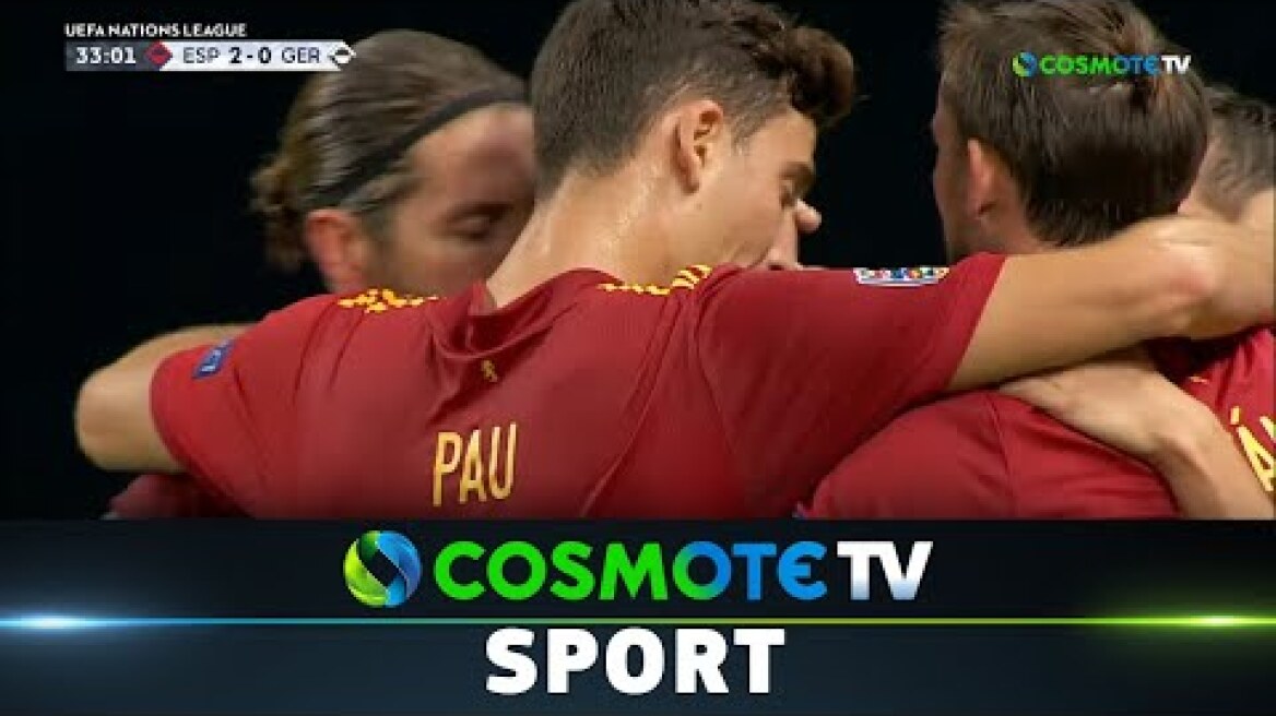 Ισπανία - Γερμανία (6-0) Highlights - UEFA Nations League - 17/11/2020 | COSMOTE SPORT HD